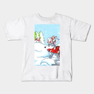 Snowy Friends Kids T-Shirt